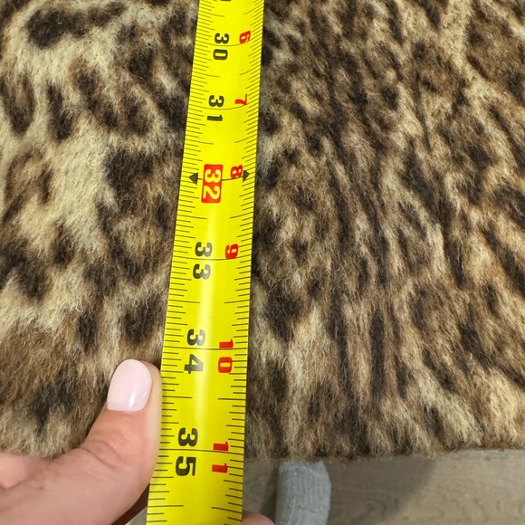 AUTHENTIC J.CREW TOPCOAT IN DOUBLE LEOPARD SIZE 14 - Picture 10 of 10